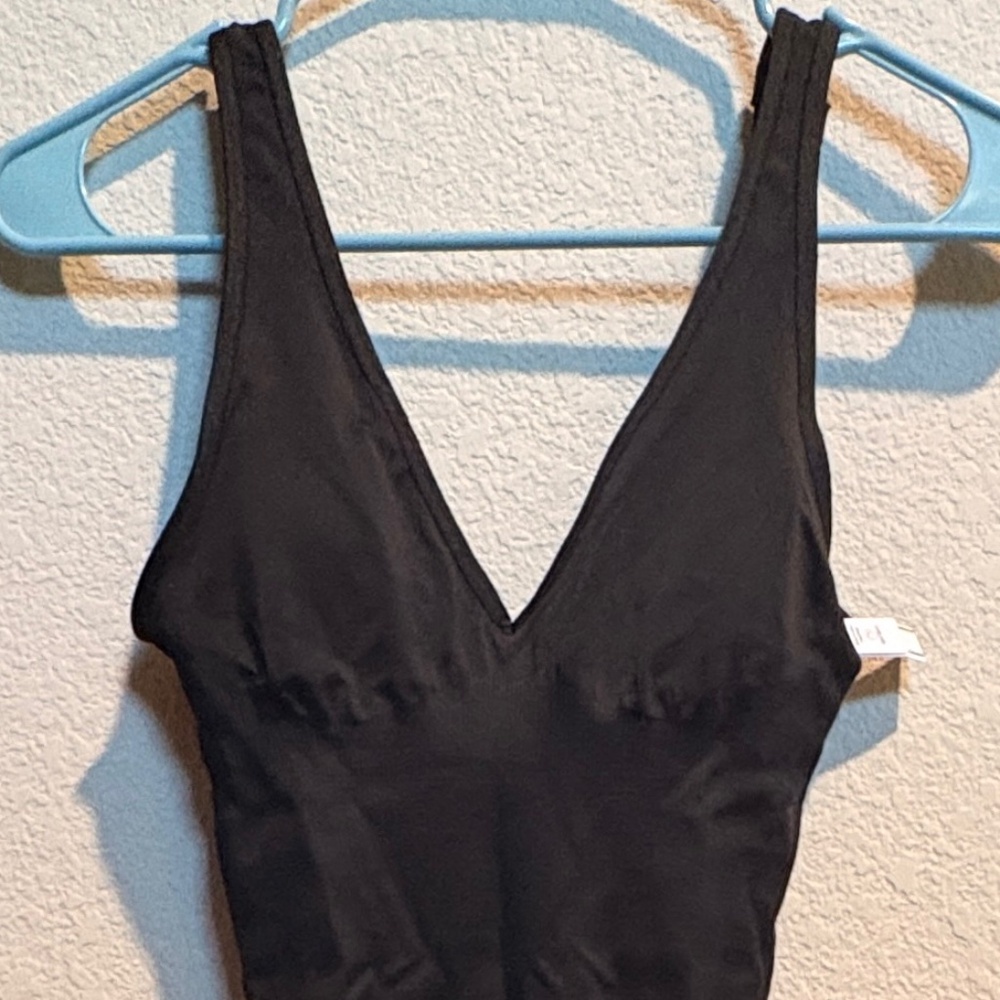 Pink One Piece Bodysuit Black XS NWTNW